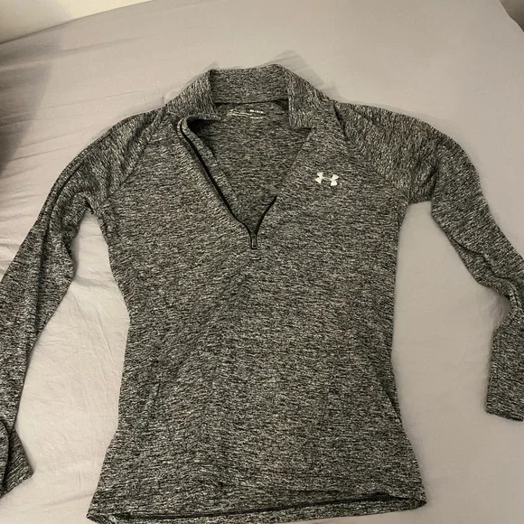 under armor longsleeve quarterzip - Picture 1 of 2